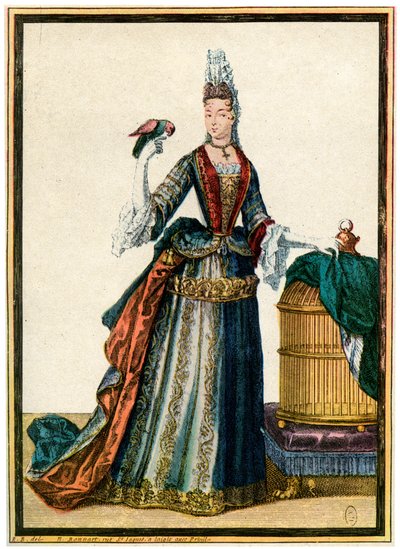 Moda francesa durante o reinado de Luís XIV, 1938 de Unbekannt