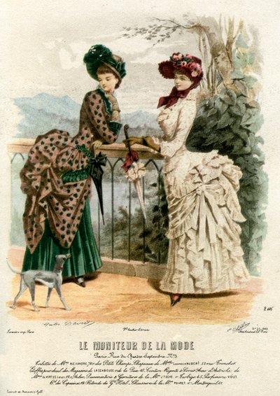 Modas francesas do século XIX, 1883 1938 de Unbekannt