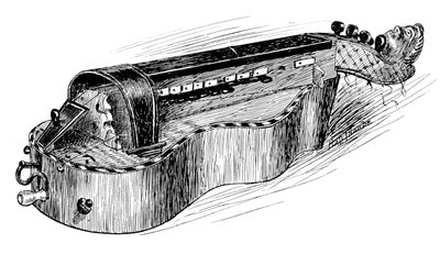 Hurdy-gurdy ou vielle francês, c1750, 1901 de Unbekannt