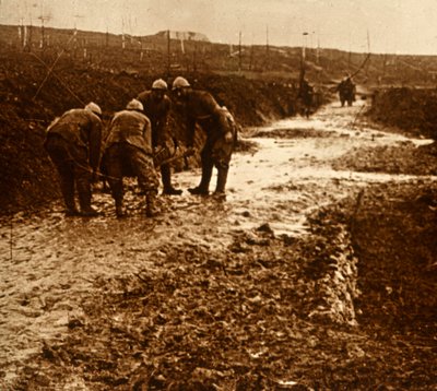Soldados franceses, Froideterre, França, c1914-c1918 de Unbekannt