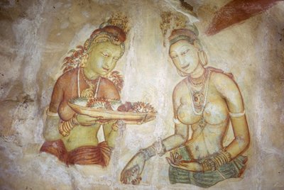 Fresco/Ladies of Sigiriya/Sri Lanka de Unbekannt