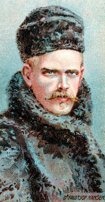 Fridtjof Nansen 1861-1930, explorador do Ártico norueguês, cientista e diplomata, 1915 de Unbekannt