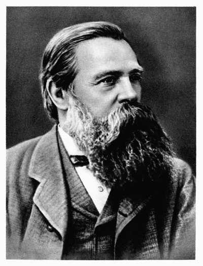 Friedrich Engels, socialista alemão, colaborador e defensor de Karl Marx, 1879 de Unbekannt
