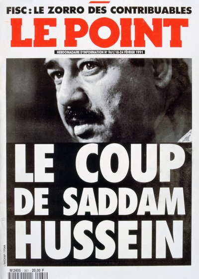 Capa de Le Point, fevereiro de 1991 de Unbekannt