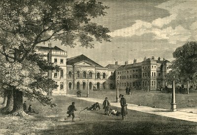 Frente do Hospital Foundling, c1876. de Unbekannt