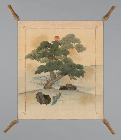 Fukusa Gift Powder Ver, Japão, Air ry Meiji Perio d 1868-1912, 186883. de Unbekannt