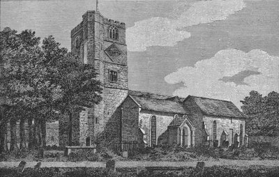 Igreja de Fulham em 1812 1911 de Unbekannt