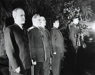Funeral de Joseph Stalin, Moscou, URSS, março de 1953 de Unbekannt