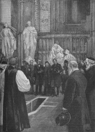 Funeral de William Ewart Gladstone na Abadia de Westminster, Londres, 1898 1906 de Unbekannt