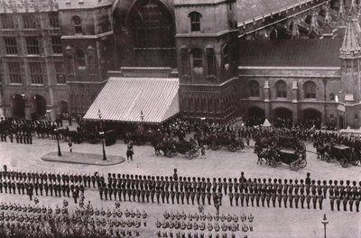 Procissão fúnebre do rei Eduardo VII, Londres, 20 de maio de 1910. de Unbekannt