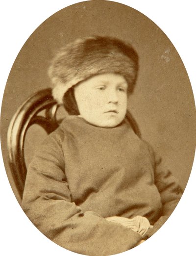 Fyodor Fyodorevich Dostoyevsky, filho do autor russo Fyodor Dostoyevsky, década de 1870 de Unbekannt