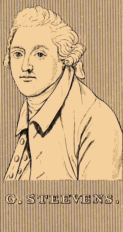 G. Steevens, 1736-1800, 1830. de Unbekannt