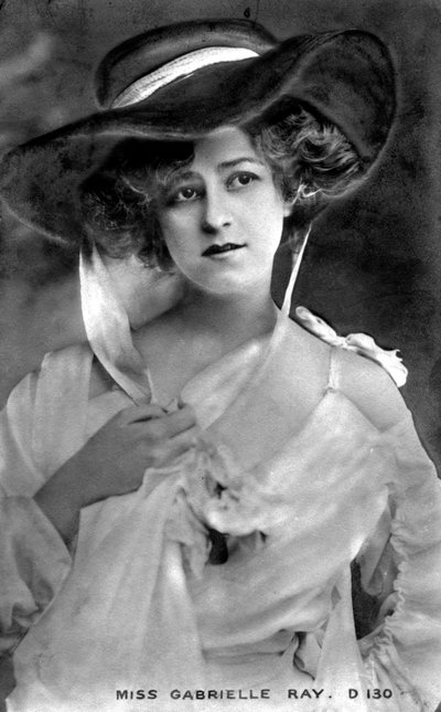 Gabrielle Ray 1883-1973, atriz inglesa, início do século XX de Unbekannt
