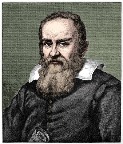 Galileu Galilei 1564-1642, 1882 de Unbekannt
