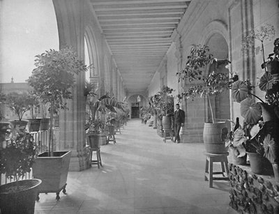 Galeria da Escola de LA Paz Vizeainas, Cidade do México, c1897. de Unbekannt