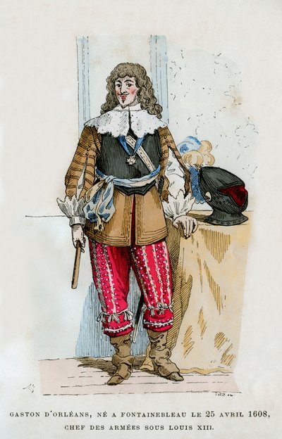 Gaston, Duc d&39;Orleans, comandante dos exércitos sob Luís XIII da França, 1882-1884 de Unbekannt