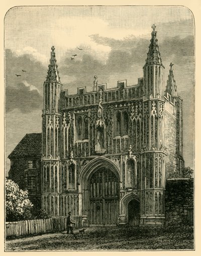 Portão da Abadia de St. Johns, 1898. de Unbekannt