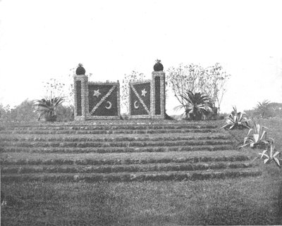 Portões entreabertos, parque de Washington, Chicago, Illinois, EUA, c1900. de Unbekannt