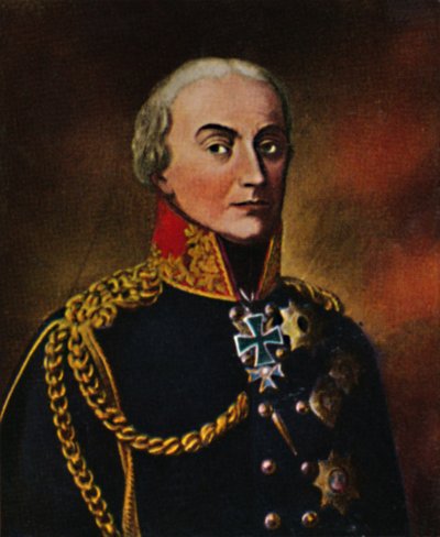General Bülow von Dennewitz 1755-1816. - Pintura de Gebauer, 1934. de Unbekannt