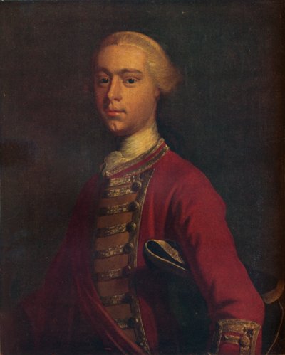 General James Wolfe 1727-1759 quando jovem, século XIX, 1930. de Unbekannt