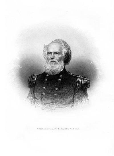 General Joseph King Fenno Mansfield, soldado americano, 1872 de Unbekannt