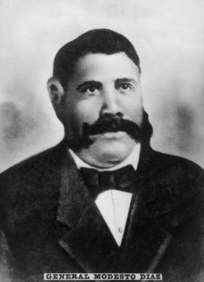 General Modesto Diaz 1826-1892, Major-General do Exército de Libertação Cubano, c1910 de Unbekannt