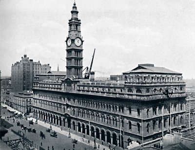 General Post Office, Sydney, c1900. de Unbekannt