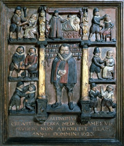 Assinatura dos Cirurgiões de Clínica Geral, c 1623 de Unbekannt