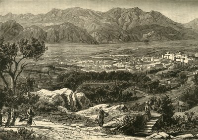 Vista geral de Esparta, restaurada, 1890. de Unbekannt