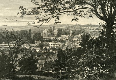 Vista geral de Winchester, 1898. de Unbekannt
