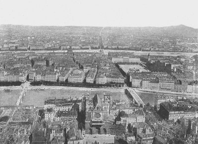 Vista geral, Lyon, França, 1895. de Unbekannt