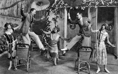 George Grossmith em Não, Não, Nanette !, Palace Theatre, Londres, c1926 de Unbekannt