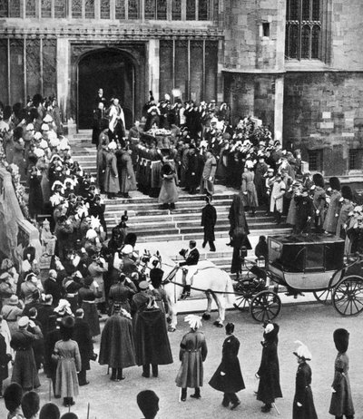 George Vs, local de descanso, Capela de St Georges, Castelo de Windsor, 28 de janeiro de 1936 de Unbekannt