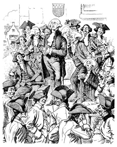 George Washington tentando contar uma mentira, 1901 de Unbekannt