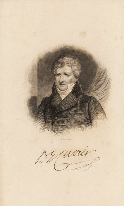 Georges Cuvier, naturalista e zoólogo francês de Unbekannt