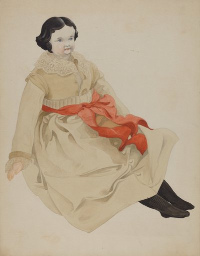 Boneca de cabeça chinesa alemã, 19351942. de Unbekannt