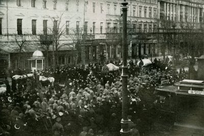 Prisioneiros alemães em Varsóvia, 1919. de Unbekannt