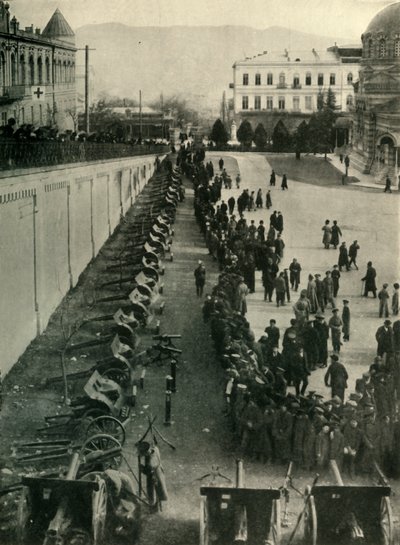 Armas alemãs capturadas pelo exército russo, Primeira Guerra Mundial, c1915, c1920. de Unbekannt