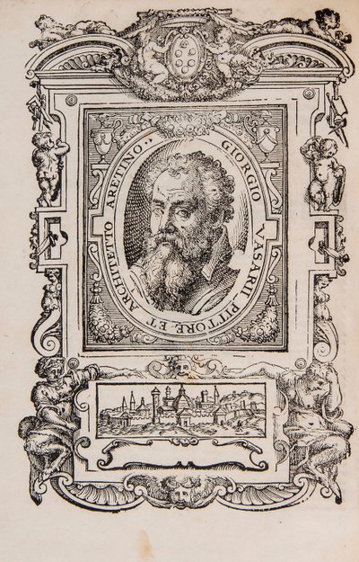 Giorgio Vasari. De: Giorgio Vasari, A Vida dos Mais Excelentes Pintores Italianos, Escultores, um de Unbekannt