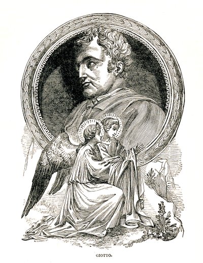 Gioto di Bondone, pintor e arquiteto italiano, 1893 de Unbekannt