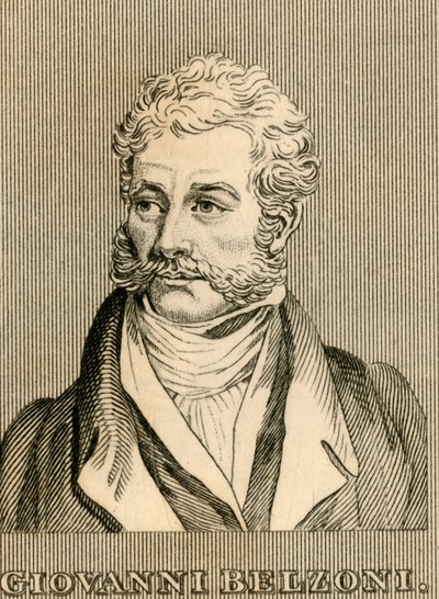 Giovanni Belzoni, 1778-1823, 1830. de Unbekannt