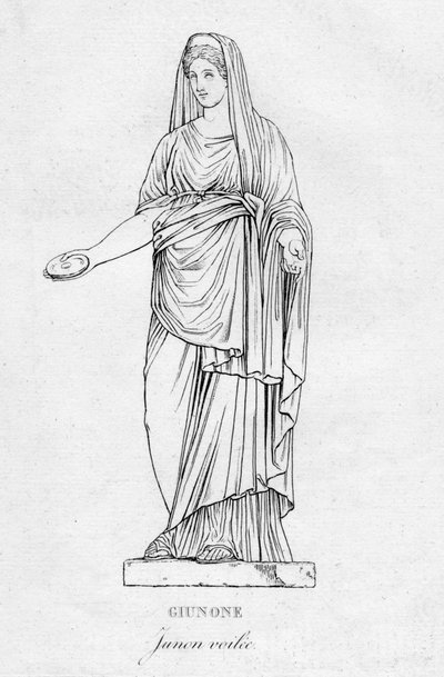 Giunone Junon veilée, c1850 de Unbekannt