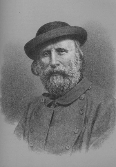 Giuseppe Garibaldi, soldado e político italiano, década de 1860 1936 de Unbekannt