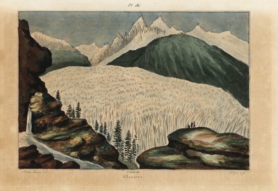 Glaciares nos Alpes de Unbekannt