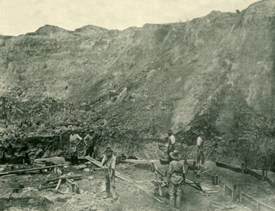 Garimpeiros perto de Beechworth, 1901. de Unbekannt