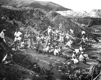 Mina de ouro, Coréia, c1900 de Unbekannt