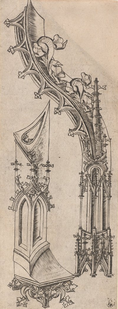 Letra Gótica D, c. 14801500. de Unbekannt