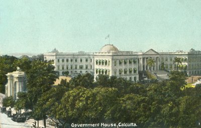 Casa do governo, Calcutá, anos 1900. de Unbekannt