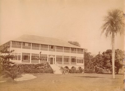 Casa do governo, perto de Kingston, Jamaica século XX. de Unbekannt