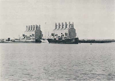 Elevadores de grãos, Bahia Blanca, 1916 de Unbekannt